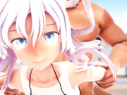 [MMD]ろーちゃんの健全イメージビデオ 後編[sakanakura]