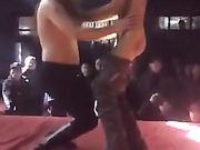 农村淫亂瘋狂節目 舞台上表演花樣操逼 方言對白