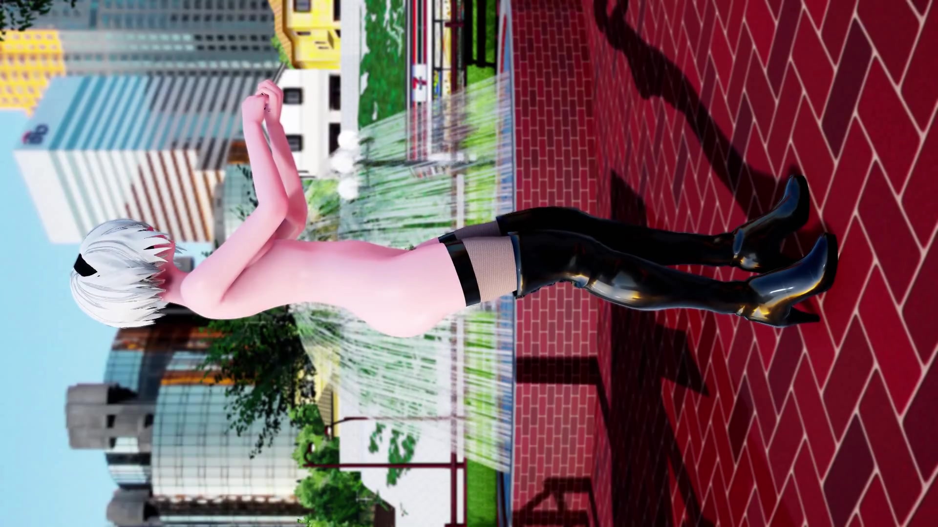 [MMD]極楽浄土[2B][tungsten]